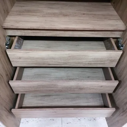 Roupeiro 2,44m 6 Portas MDF 100% Genova (3275) - Imagem 6