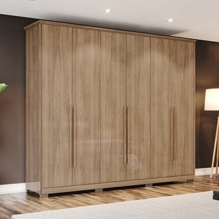 Roupeiro 2,56m 6 Portas Verona (6039) - Imagem 1