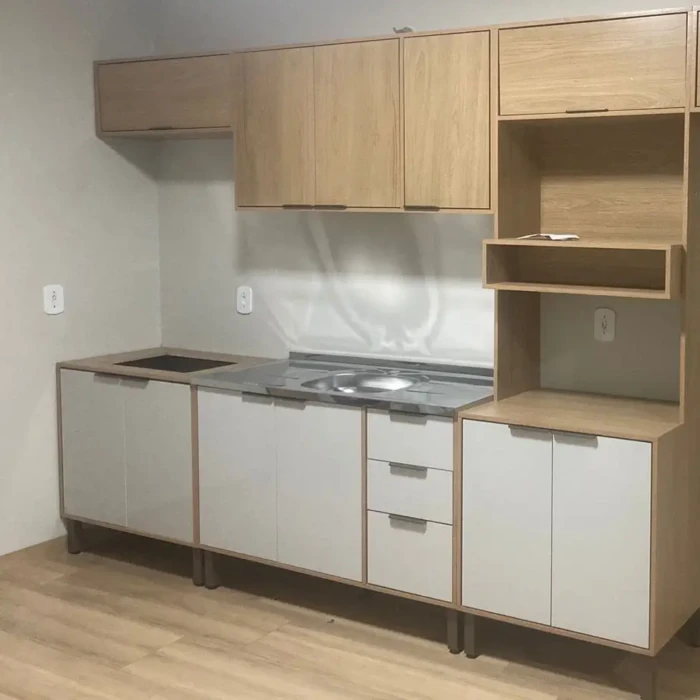 2,70m - Cozinha Gloria Carvalho-off (R$ 1.830 - 24-05-25) foto