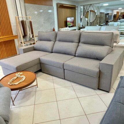 Sofa 2,84m Houston com Assento Mega Retrátil (6362) - Imagem 8
