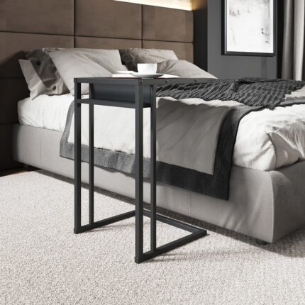 Mesa Lateral para Encaixar no Sofá 1347 Preto (3445)