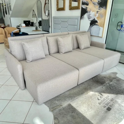 Sofa 2,88m Capri Enele - Tecido Easy Clean (1059)
