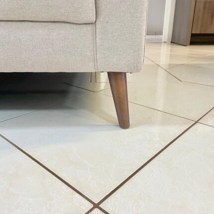 Sofa 1,80m Living Ton - Linho PET Bege (2198) - Imagem 4
