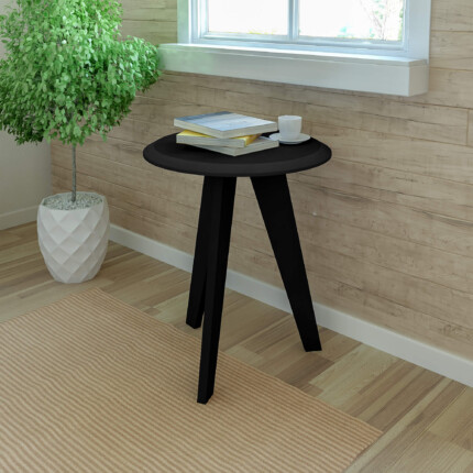 Mesa Lateral Elis Preto 54cm (4661) - Image 1