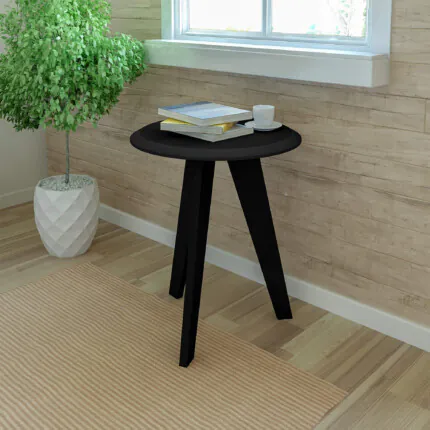 Mesa Lateral Elis Preto 54cm (4661) - Imagem 1