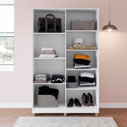 Armário 1,00m Multiuso 4 Portas Dubai (2261) - Imagem 5