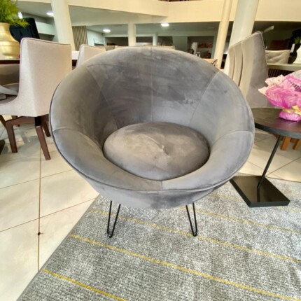 Poltrona Orus com Pé de Metal Preto (4812) - Image 2