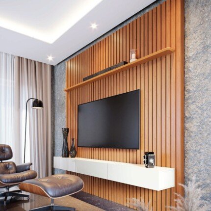 Painel 2,30m Prime Ripado - Altura 2,50m (3433) - Imagem 4