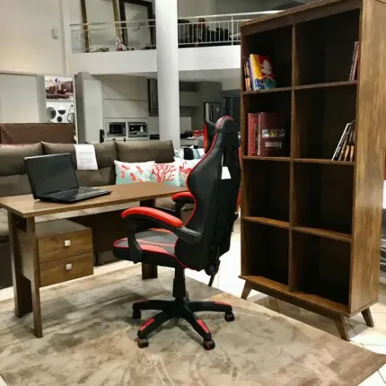 Mesa Escritorio 1,15m C216 MDF Nobre (3707) - Imagem 4