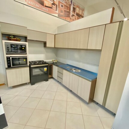 Cozinha Canto 2,20m x 3,15m Luana 100% MDF Modulada (2116-4) - Imagem 5