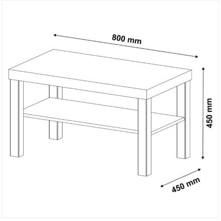 Mesa Centro UP Tamburto 80cm (3736) - Imagem 3