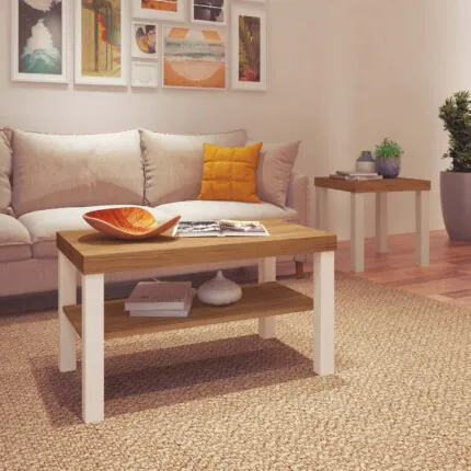 Mesa Centro UP Tamburto 80cm (3736)
