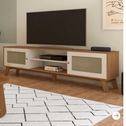 Rack 1,80m Charlote Off White (684) - Imagem 6