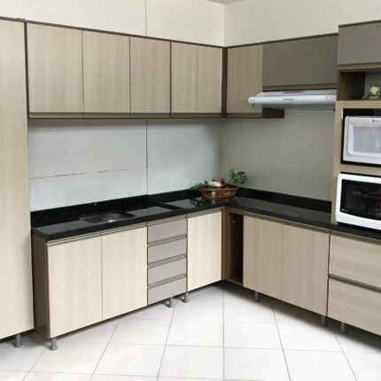 Cozinha Canto 2,75m x 2,20m Luana 100% MDF Modulada (293) - Imagem 4