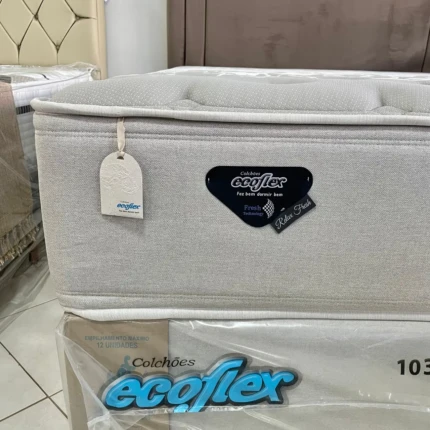Cj. Box King 1,93m Fresh Aromaterapeutico - Macio - Ecoflex (1957) - Imagem 3