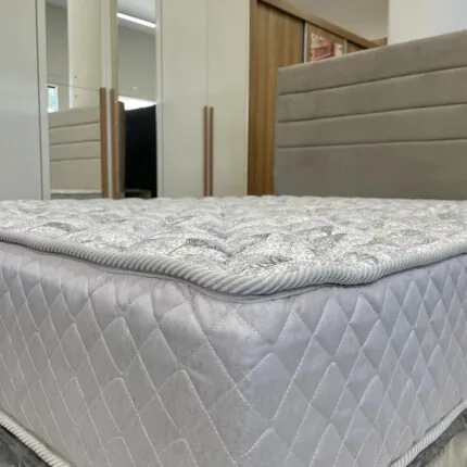 Cj. Box Queen 1,58m Sleep D33 - Firme - Castor (4895) - Imagem 4