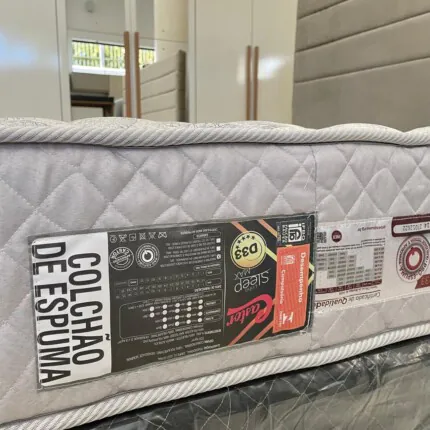 Cj. Box Queen 1,58m Sleep D33 - Firme - Castor (4895) - Imagem 2