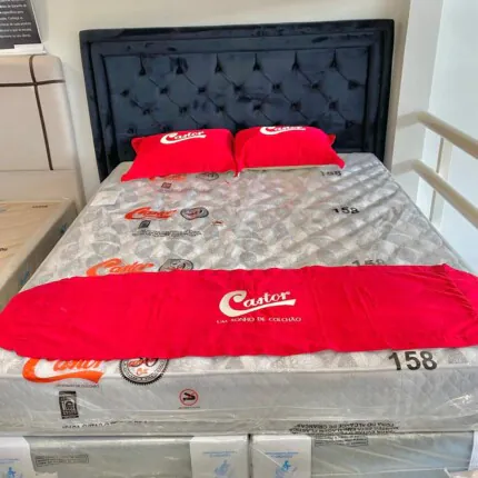 Cj. Box Queen 1,58m Sleep D33 - Firme - Castor (4895) - Imagem 7