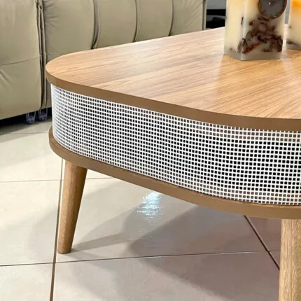 Mesa Centro MDF TB340 com Tela Sintética 90cm (5907) - Imagem 3
