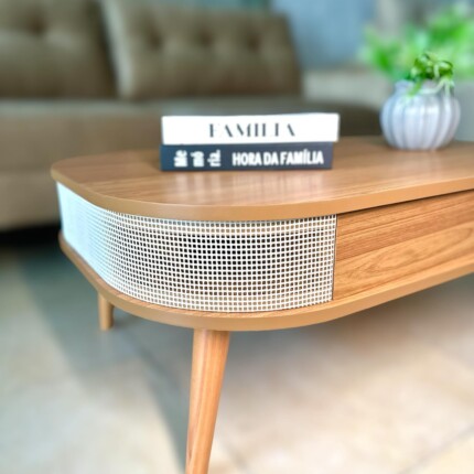 Mesa Centro TB340 com Tela Sintética 90cm (5907) - Imagem 2