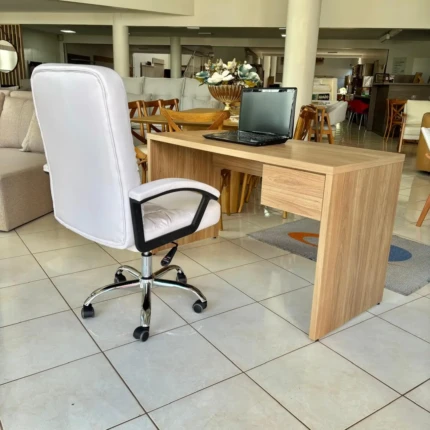 Cadeira Diretor Confort Branca (6354) - Imagem 4