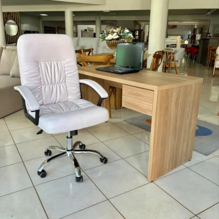 Cadeira Diretor Confort Branca (6354) - Imagem 3