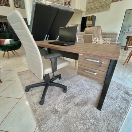 Mesa de Escritório 1,50m Start SAT1576 com 2 Gavetas (1773-) YARIS - Image 1