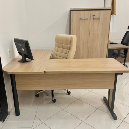 Mesa Escritório de Canto 1,50m x 1,70m 1170 Itapua (5312) - Imagem 1
