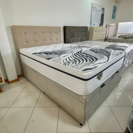 Cj. Box CASAL 1,38m com BAÚ Mult pra 200kg – Macio – Ecoflex (360-5558) - Imagem 5