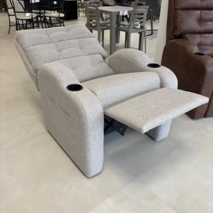 Poltrona Reclinavel Papai Master Linho (8018) - Imagem 3