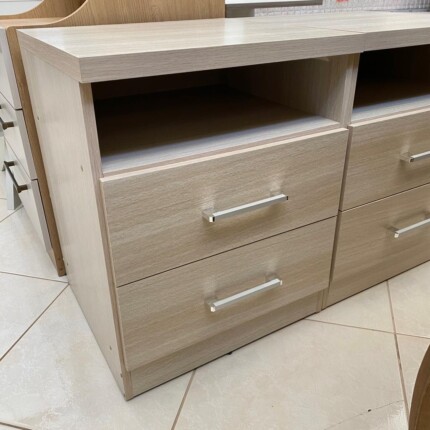 Mesa de Cabeceira 2 Gavetas Montana MDF 55cm (857) - Imagem 3