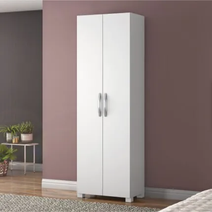 Armário 61cm 2 Portas NT4020 Alto Com Chave Multiuso (1459)