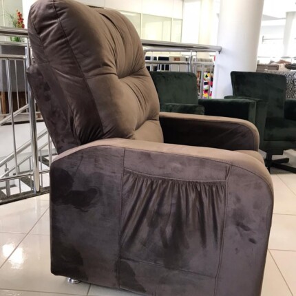 Poltrona Reclinavel Papai Turin Veludo Marrom (4046) - Imagem 4