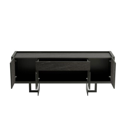 Balcao Buffet 1,80m Iron Preto (1250) - Imagem 5