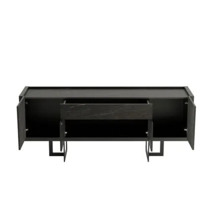 Balcao Buffet 1,80m Iron Preto (1250) - Imagem 5