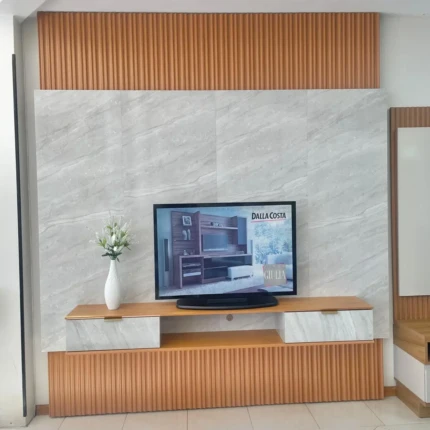 Painel 2,29m Piso/Teto Quartzo com Led Hit (5540)