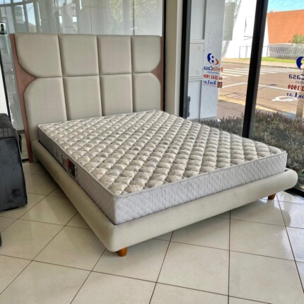 Cama Estofada Queen com Colchão Castor – Firme (2304-3511-2393) - Imagem 5