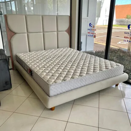 Cama Estofada Queen com Colchão Castor – Firme (2304-3511-2393) - Imagem 5
