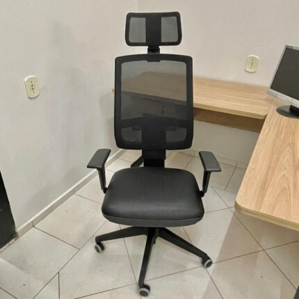 Cadeira Presidente Brizza Alto Padrão - Fabricado no Brasil (5339) - Imagem 3