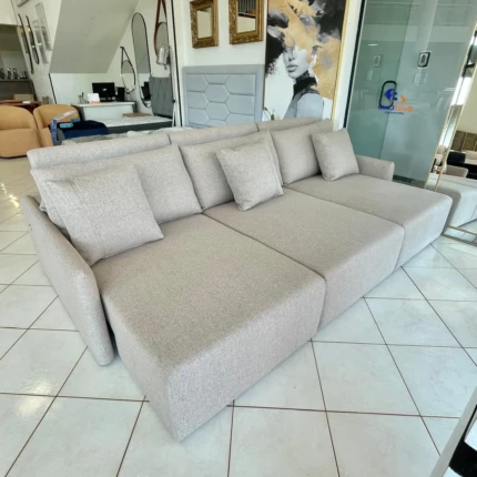 Sofa 2,88m Capri Enele - Tecido Easy Clean (1059) - Imagem 6