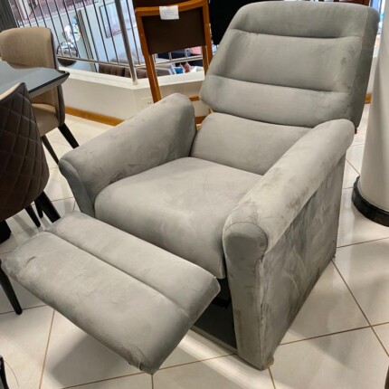 Poltrona Reclinavel Papai Vitoria Cinza (2643) - Imagem 2