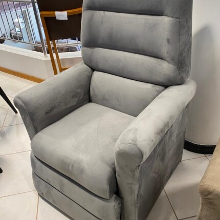 Poltrona Reclinavel Papai Vitoria Cinza (2643) - Imagem 1