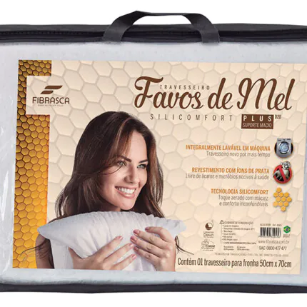 Travesseiro Favos de Mel Plus Extra Macio (6020)