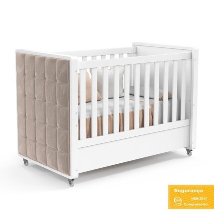 Quarto Infantil Tutto Branco Captone - 03 Peças - Imagem 8