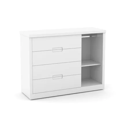 Quarto Infantil Tutto Branco Captone - 03 Peças - Imagem 9