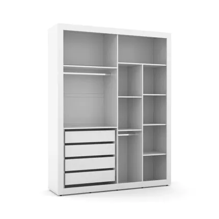 Quarto Infantil Tutto Branco Captone - 03 Peças - Imagem 11