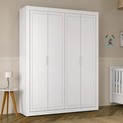 Quarto Infantil Tutto Branco Captone - 03 Peças - Imagem 6