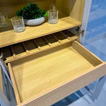 Cristaleira Allure 70cm com Led em MDF (5936) - Imagem 3