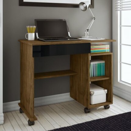 Mesa Escritório 92cm C214 MDF (1733) - Imagem 1