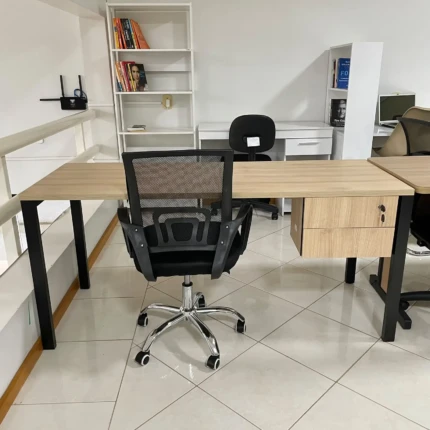Mesa Escritório 1,60m Artesano Carvalho com 2 Gavetas (4434-5181) - Imagem 3